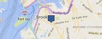 Head Start location map