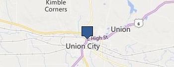 Fryling Tina M location map