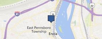 Norfolk Southern location map