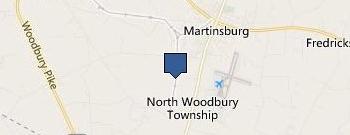 Roaring Spring Blank Book Company location map