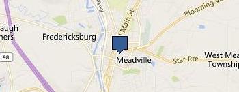 Crawford County Fire Control location map