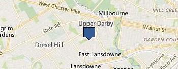 Musculosketetal Transplant location map