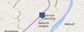 Tables on the green location map
