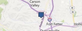 Fedex Ground location map