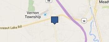 Crawford County Dist Justice location map