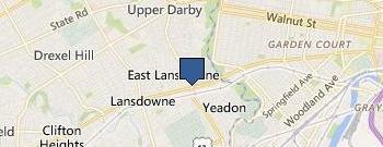 Lansdowne Exxon location map