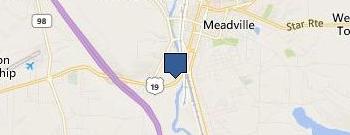 Peebles location map