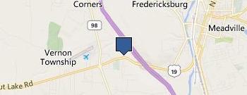 Budget Truck Rental location map