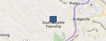 South Fayette Township location map