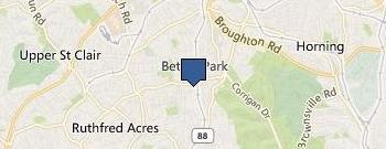 Evanovich Landscape Center location map