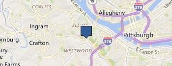 Preferred Drapery & Blinds location map