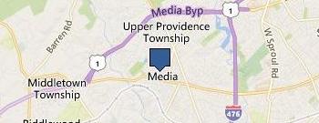 Delaware County Transportation location map