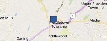 $29 Garage Door Repair Media Pa 484-206-3799 location map