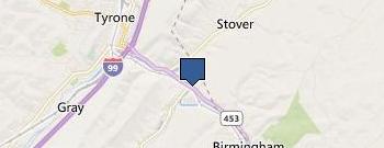 New Enterprise Stone & Lime CO location map