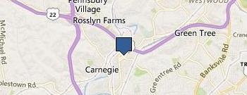 Pitt Solutions location map