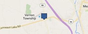 Penske Truck Rental location map