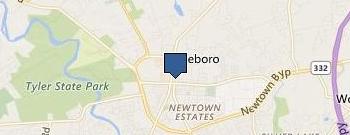 Newtown District Court location map