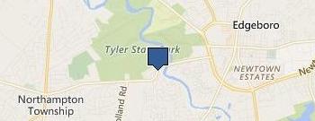 Langhorne Players location map