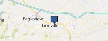 Lionville Express location map