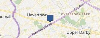 Crozer-Keystone Health System location map