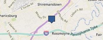 American Olean Sales Service Center location map