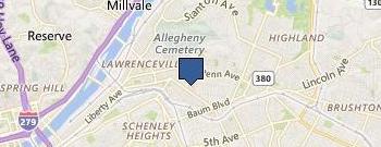 Bacher Ave M MD location map