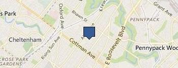 safe driving school in philadelphia location map