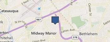 Markou Roofing location map
