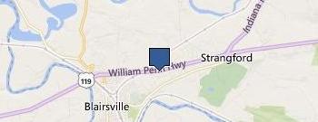 Debnar's Pools & Spas Lawn location map
