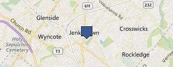 Dubrow Pc location map