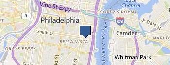 EUSA Philadelphia Chapter location map