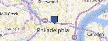 Magee Rehabilitation Hospital location map