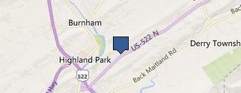 Army National Guard location map