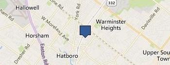 Dryject location map