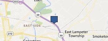 Overhead Door CO of Lancaster location map