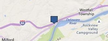 River Beach Campground location map