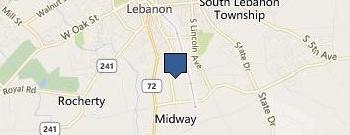 Stony Bridge Landscaping location map