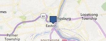 Archive location map