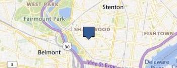 Philadelphia Mennonite High location map