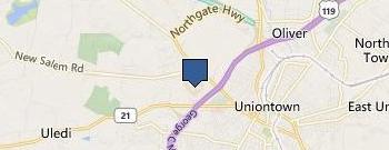 Albert Gallatin Hm Care & Hspc location map