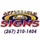 Affordable Zorick's Signs Inc - Manufacturer in Philadelphia