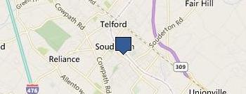 Towne Monitoring Service location map
