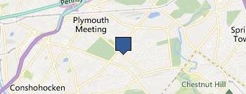 Whitemarsh Art Center location map