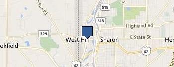 Pa Careerlink location map