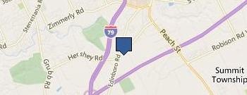 Peterson's Towing location map