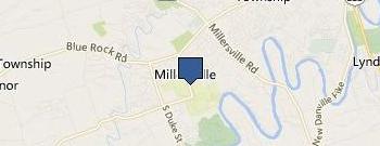 Millersville University Of Pennsylvania location map