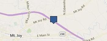 Getaways on Display location map