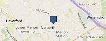 $29 Garage Door Repair Narberth PA 610-646-6880 location map