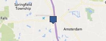 Carter's location map