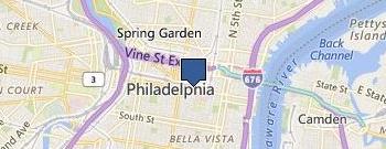 Dunkin' Donuts location map